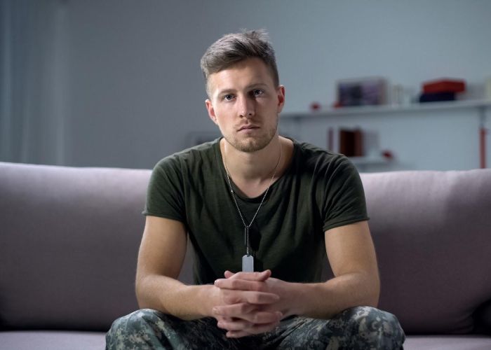 A member of the military contemplates what to do after receiving a red light camera ticket.